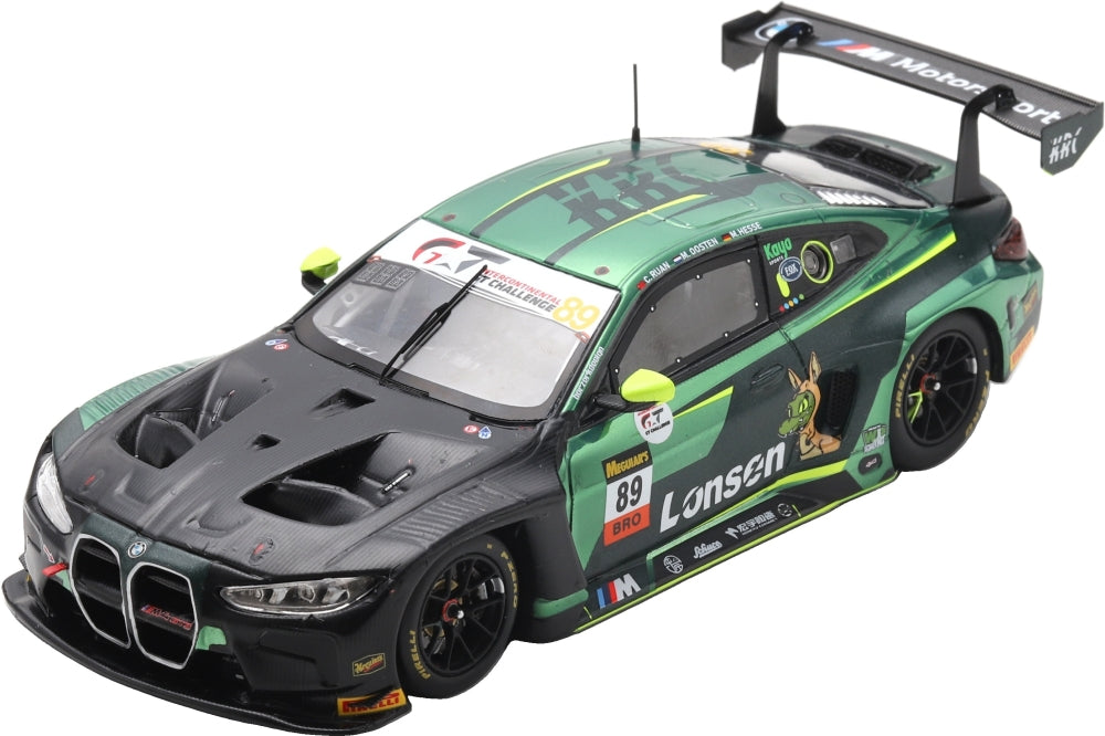 BMW M4 GT3 EVO KRC #89 Bathurst 12H 2026 M. Hesse/M. Oosten/C. Ruan Limited 300pcs 1:64 Scale Diecast Car – Spark