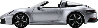 Porsche 911 Targa 4S (992) GT Silver 1:43 Scale Resin Car – Spark