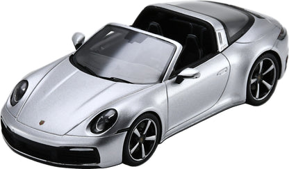Porsche 911 Targa 4S (992) GT Silver 1:43 Scale Resin Car – Spark