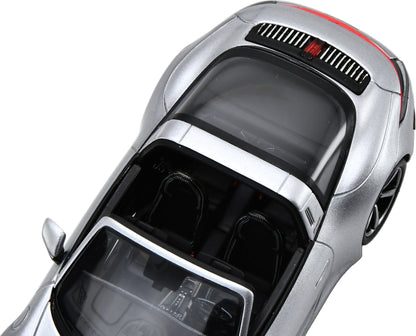 Porsche 911 Targa 4S (992) GT Silver 1:43 Scale Resin Car – Spark