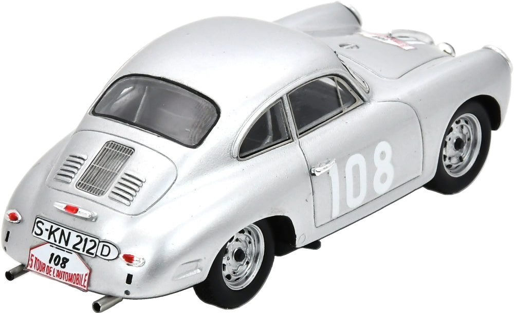 Porsche 356 BT5 #108 Winner Tour De Corse 1960 H. Linge/P-E. Strahle 1:43 Scale Resin Car – Spark