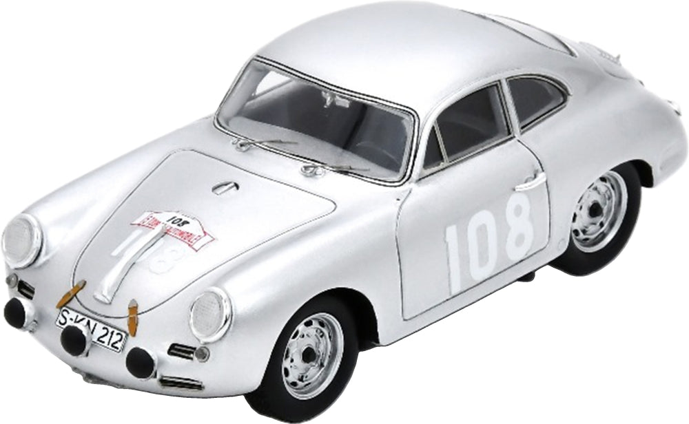 Porsche 356 BT5 #108 Winner Tour De Corse 1960 H. Linge/P-E. Strahle 1:43 Scale Resin Car – Spark
