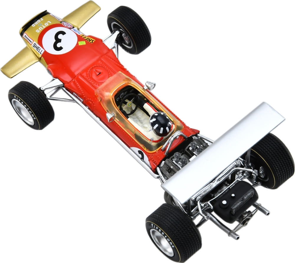 Lotus 49B #3 2nd F1 German GP 1968 Graham Hill 1:43 Scale Resin Car – Spark