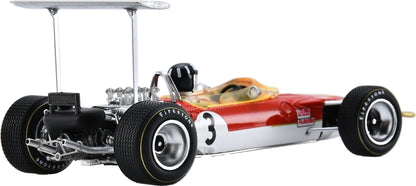 Lotus 49B #3 2nd F1 German GP 1968 Graham Hill 1:43 Scale Resin Car – Spark