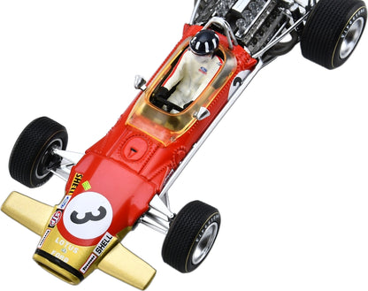 Lotus 49B #3 2nd F1 German GP 1968 Graham Hill 1:43 Scale Resin Car – Spark