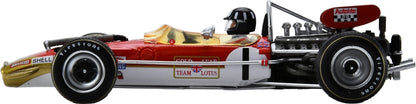 Lotus 49B #1 4th F1 German GP 1969 Graham Hill 1:43 Scale Resin Car – Spark