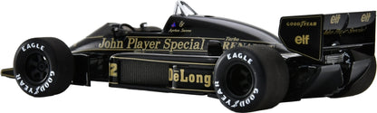 Lotus 98T #12 Winner F1 US GP 1986 Ayrton Senna 1:43 Scale Resin Car – Spark