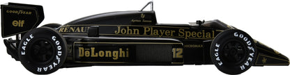 Lotus 98T #12 Winner F1 US GP 1986 Ayrton Senna 1:43 Scale Resin Car – Spark