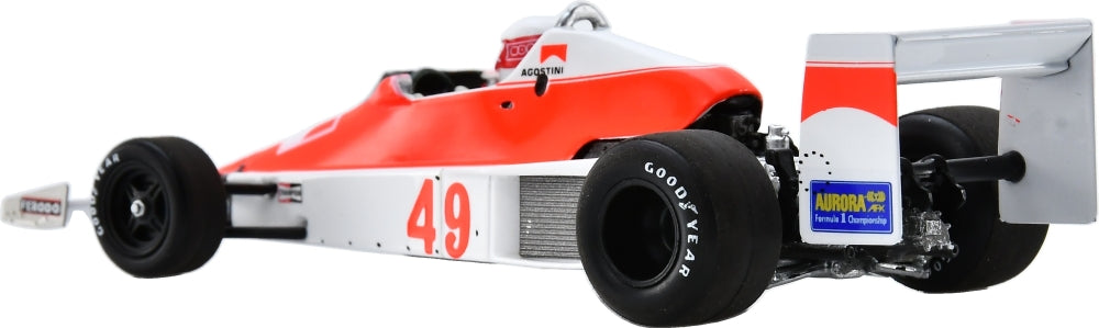 Williams FW06 #49 Race of Champions 1979 Giacomo Agostini 1:43 Scale Resin Car – Spark