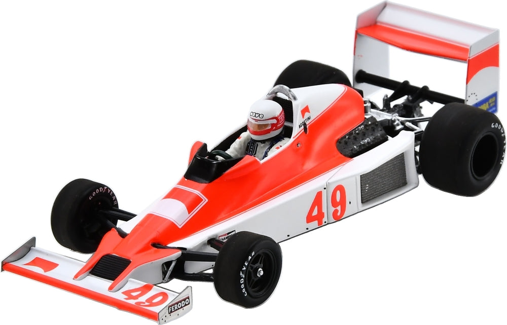 Williams FW06 #49 Race of Champions 1979 Giacomo Agostini 1:43 Scale Resin Car – Spark