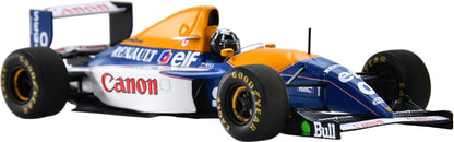 Williams FW15C #0 Winner F1 Belgian GP 1993 Damon Hill 1:43 Scale Resin Car – Spark