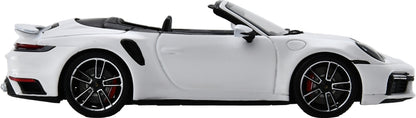 Porsche 911 Turbo S (992) Cabriolet White 1:43 Scale Resin Car – Spark