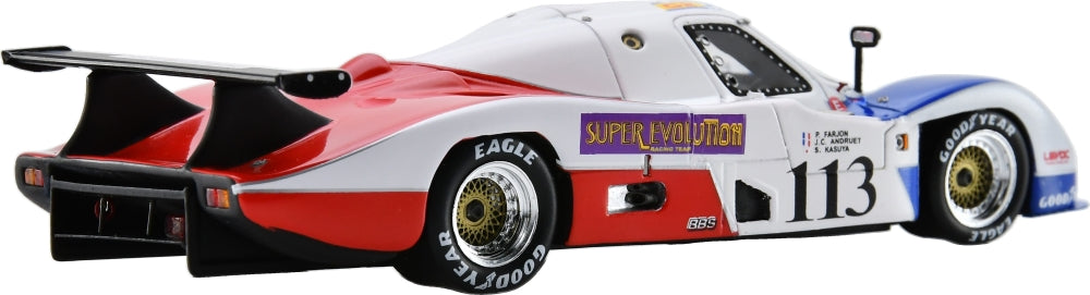 Cougar C20 #113 14th Le Mans 24H 1989 J.C. Anduret/P. Farjon/S. Kasuya 1:43 Scale Resin Car – Spark