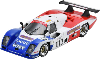 Cougar C20 #113 14th Le Mans 24H 1989 J.C. Anduret/P. Farjon/S. Kasuya 1:43 Scale Resin Car – Spark