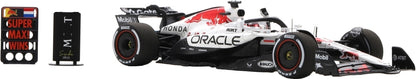 Oracle Red Bull Racing RB21 #1 1st Japanese GP 2025 Max Verstappen w/Pit Board 1:43 Scale Resin Car – Spark
