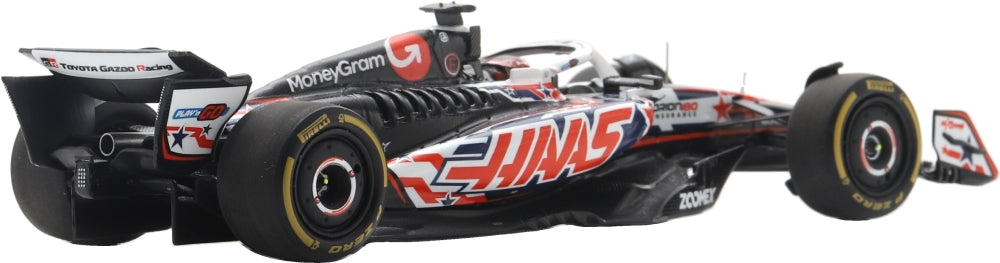 Haas VF-25 MoneyGram Haas F1 Team #31 US GP 2025 Esteban Ocon 1:43 Scale Resin Car – Spark