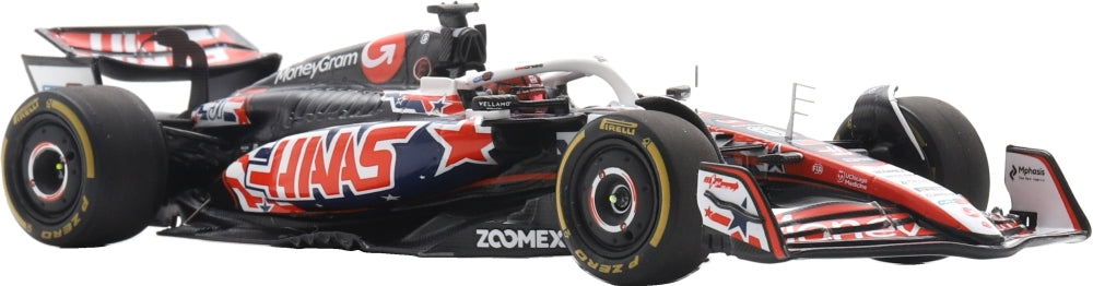 Haas VF-25 MoneyGram Haas F1 Team #31 US GP 2025 Esteban Ocon 1:43 Scale Resin Car – Spark