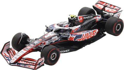 Haas VF-25 MoneyGram Haas F1 Team #87 US GP 2025 Oliver Bearman 1:43 Scale Resin Car – Spark
