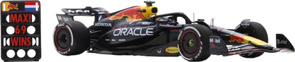 Oracle Red Bull Racing RB21 #1 Winner F1 Las Vegas GP 2025 Max Verstappen w/Pit Board 1:43 Scale Resin Car – Spark