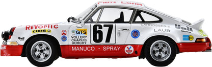 Porsche Carrera RSR #67 Le Mans 24H 1974 W. Vollery/E. Chapuis/R. Dorchy 1:43 Scale Resin Car – Spark