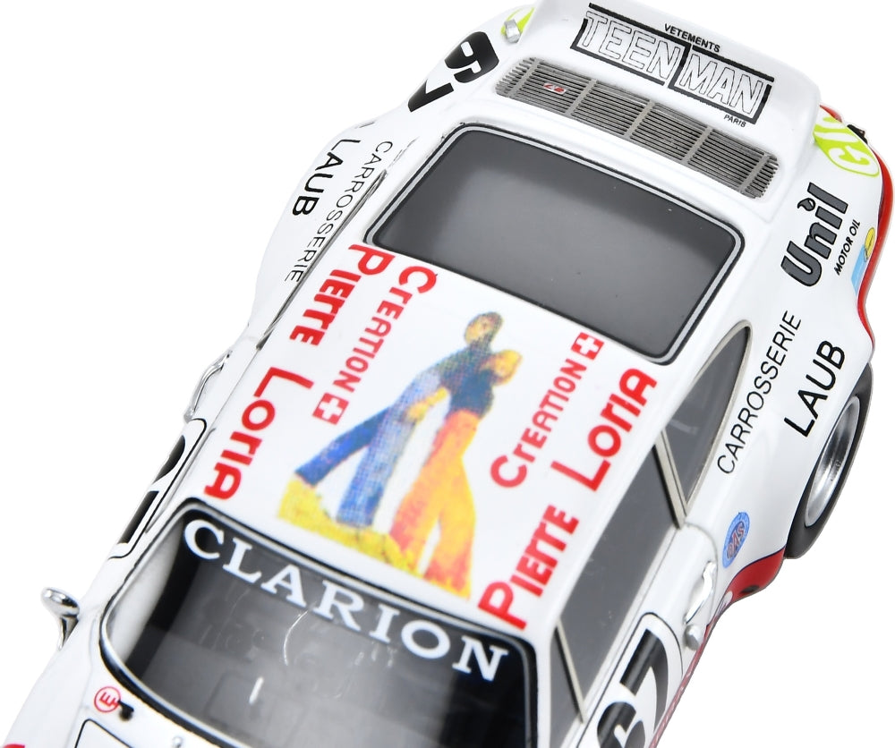 Porsche Carrera RSR #67 Le Mans 24H 1974 W. Vollery/E. Chapuis/R. Dorchy 1:43 Scale Resin Car – Spark