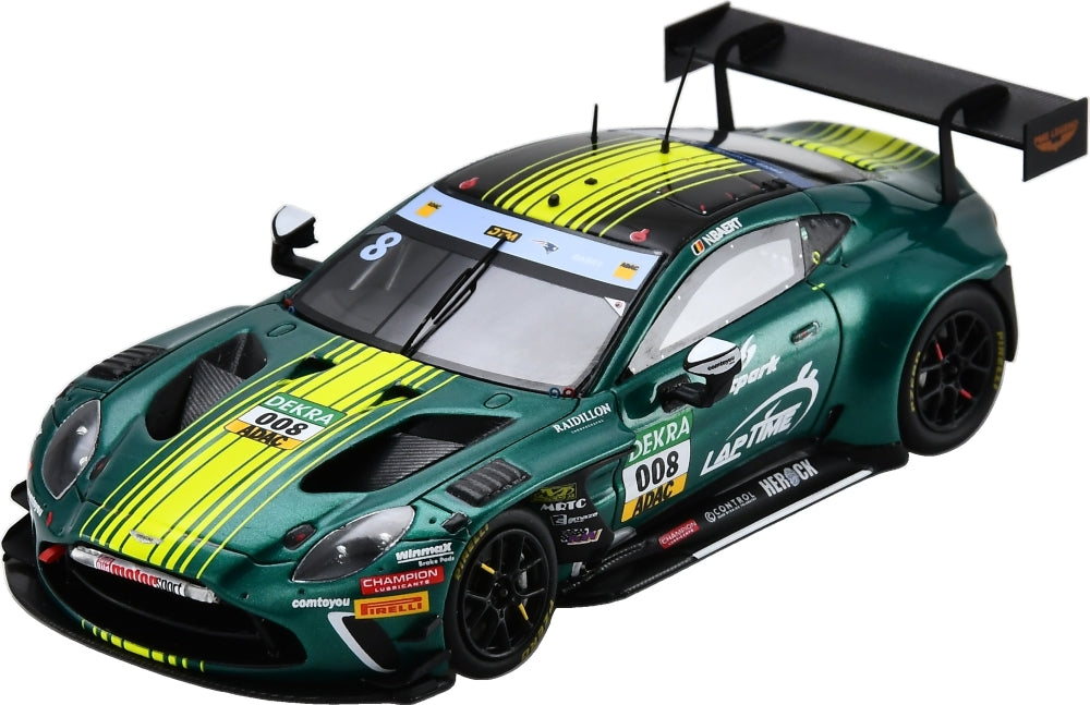 Aston Martin Vantage GT3 #8 Comtoyou Racing DTM 2025 Nicolas Baert 300pcs 1:43 Scale Resin Car – Spark