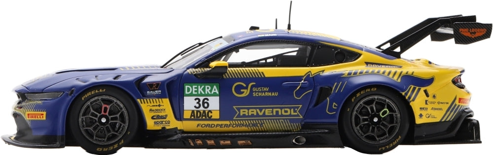 Ford Mustang GT3 HRT Ford Performance #36 DTM 2025 Arjun Maini Limited 300pcs 1:43 Scale Resin Car – Spark
