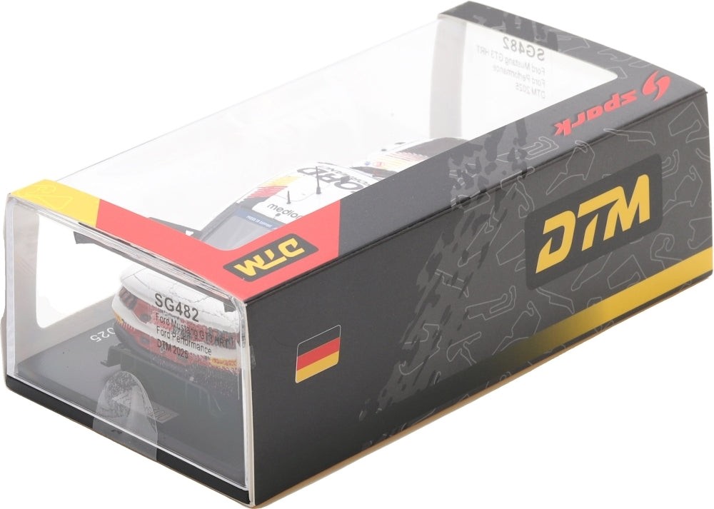 Ford Mustang GT3 HRT Ford Performance #64 DTM 2025 Fabio Scherer Limited 300pcs 1:43 Scale Resin Car – Spark