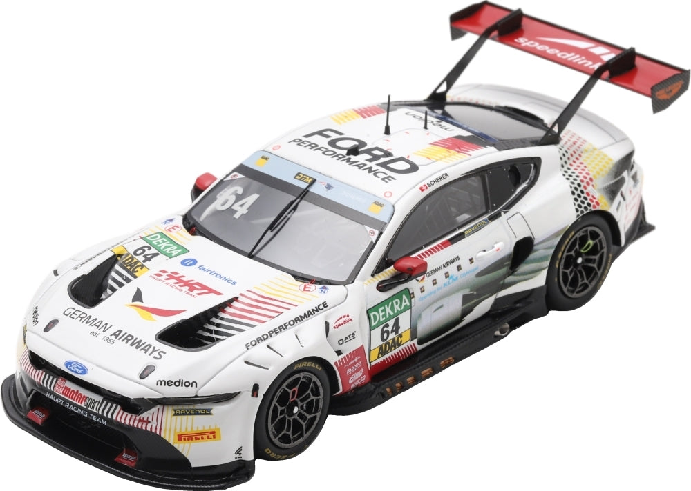 Ford Mustang GT3 HRT Ford Performance #64 DTM 2025 Fabio Scherer Limited 300pcs 1:43 Scale Resin Car – Spark