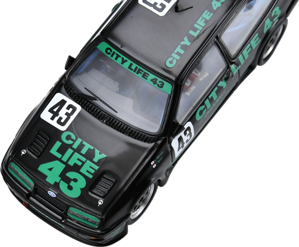 Ford Sierra RS500 Cosworth #43 7th JTC Tsukuba Nippon 1990 Yorino/Nagasaka 300pcs 1:43 Scale Resin Car – Spark