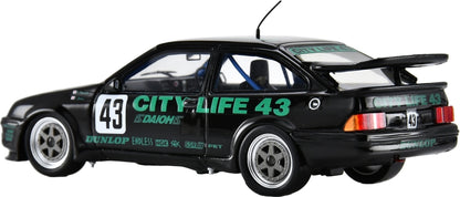 Ford Sierra RS500 Cosworth #43 7th JTC Tsukuba Nippon 1990 Yorino/Nagasaka 300pcs 1:43 Scale Resin Car – Spark