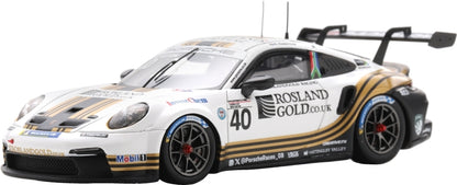 Porsche 911 GT3 Cup #40 Carrera Cup GB Champion 2025 Andrew Rackstraw 1:43 Scale Resin Car – Spark