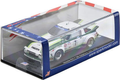 Mazda RX-7 #7 5th Daytona 24H Katayama Terrada/Yorino 1979 Limited 300pcs 1:43 Scale Resin Car – Spark