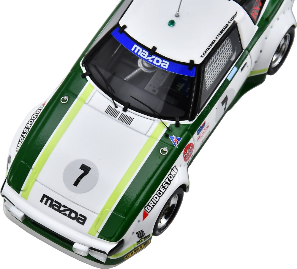 Mazda RX-7 #7 5th Daytona 24H Katayama Terrada/Yorino 1979 Limited 300pcs 1:43 Scale Resin Car – Spark