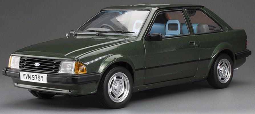 Ford Escort Mk3 GL 1981 RHD Forest Green 1:18 Scale Diecast Car – Sun Star