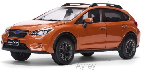 Subaru XV Sunshine Orange 1:18 Scale Sun Star Diecast Model Car