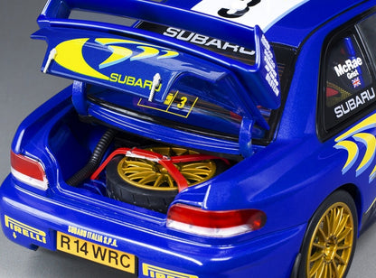 Subaru Impreza S5 WRC 98 Rallye Sanremo 1998 3rd #3 C. McRae N. Grist 1:18 Scale Diecast Model Car – Sun Star