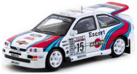 Ford Escort RS Cosworth#15 WRC Rally San Remo 1994 1:64 Scale Diecast Car – Tarmac Works