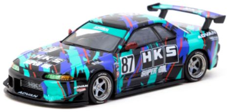 Nissan Skyline (R32) HKS 1:64 Scale Diecast Car – Tarmac Works