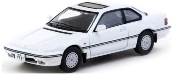 Honda Prelude White 1987 1:64 Scale Diecast Car – Tarmac Works