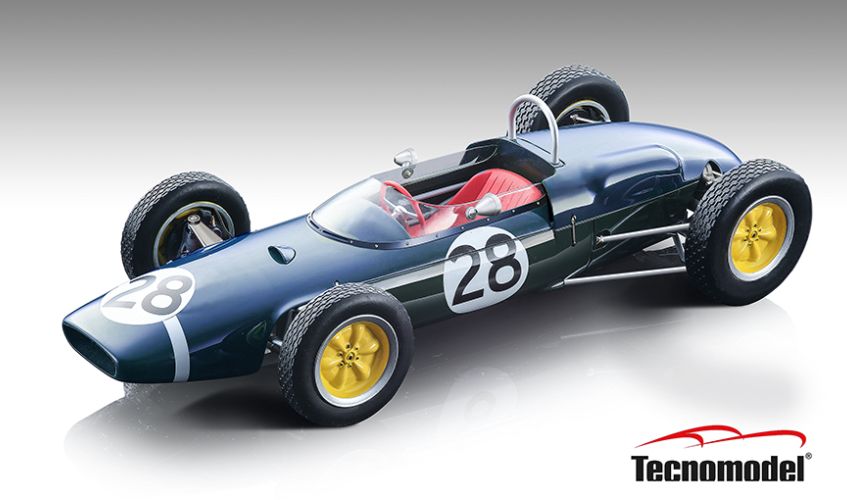 Lotus 21 Climax #28 F1 Italian GP 1961 Stirling Moss 1:18 Scale Resin Car – Tecnomodel