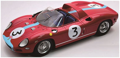 Ferrari 330P Tourist Trophy #3 Winner Maranello Concessionaires Hill 1964 1:18 Scale Resin Car – Tecnomodel