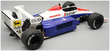 Toleman TG184 #19 F1 British GP 1984 Ayrton Senna 1:18 Scale Resin Car – Tecnomodel-Tecnomodel-Diecast Model Centre