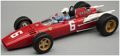 Ferrari 312 F1 #6 Winner F1 Italian GP Monza Ludovico Scarfiotti w/Driver 1:18 Scale Resin Car – Tecnomodel