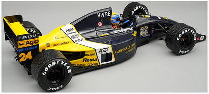 Minardi M191 w/Rain Tyres #24 F1 Australian GP 1991 Roberto Moreno w/Driver 1:18 Scale Resin Car – Tecnomodel