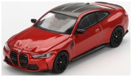 BMW M4 Competition (G82) Sakhir Orange (RHD) 1:64 Scale MINI GT Diecast Model