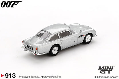 Aston Martin DB5 Skyfall (RHD) Japanese Blister Packaging 1:64 Scale Diecast Model Car – MINI GT