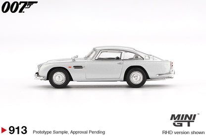Aston Martin DB5 Skyfall (RHD) Japanese Blister Packaging 1:64 Scale Diecast Model Car – MINI GT