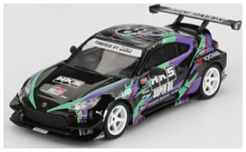 Toyota GR86 HKS Type R 2022 Tokyo Auto Salon (RHD) 1:64 Scale MINI GT Diecast Model (Blister Packaging)
