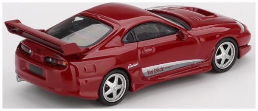 Toyota Supra Veilside Combat V-I Red (RHD) 1:64 Scale Diecast Model Car – MINI GT